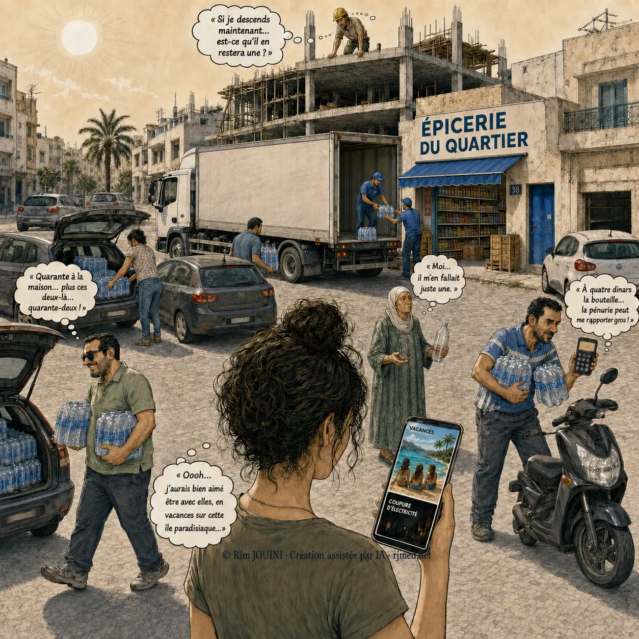 Charge mentale, informations anxiogènes et comparaison sociale